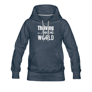Women’s Premium Hoodie - heather denim