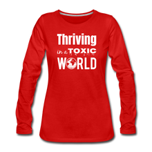 Women's Premium Long Sleeve T-Shirt - red