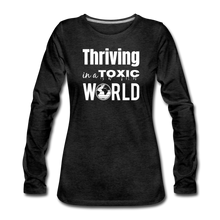 Women's Premium Long Sleeve T-Shirt - charcoal gray